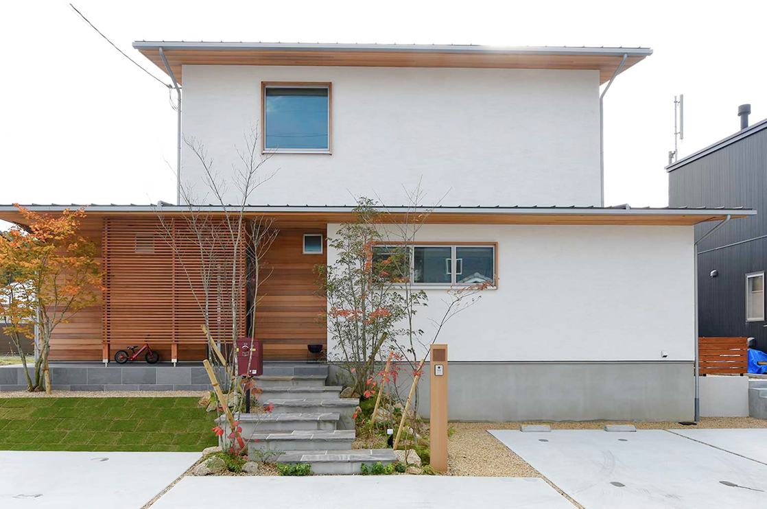 笑顔あふれる家