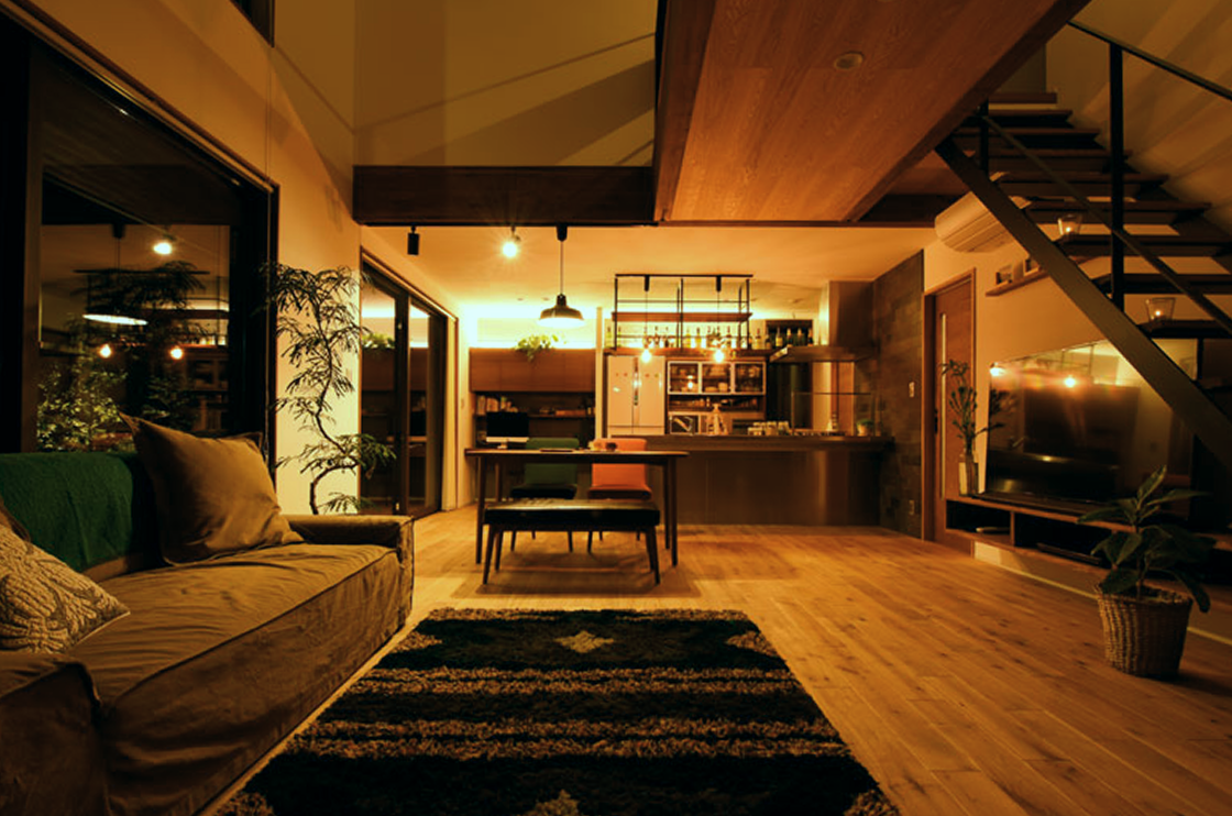 瞬間（とき）を楽しむ家