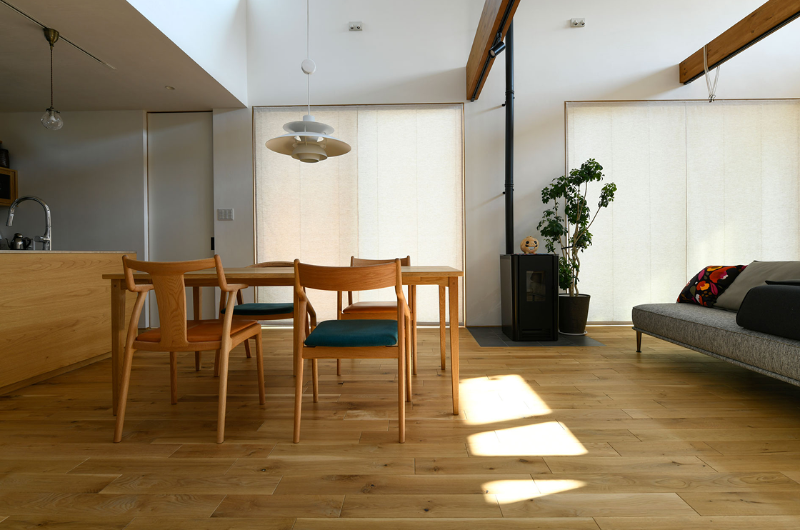 豊かな趣のある家